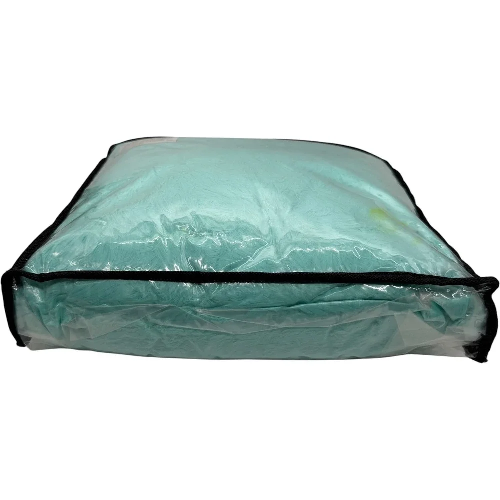 The‎ Connecticut Home Company Luxury Throw Blanket Turquoise 60x70 New Unused